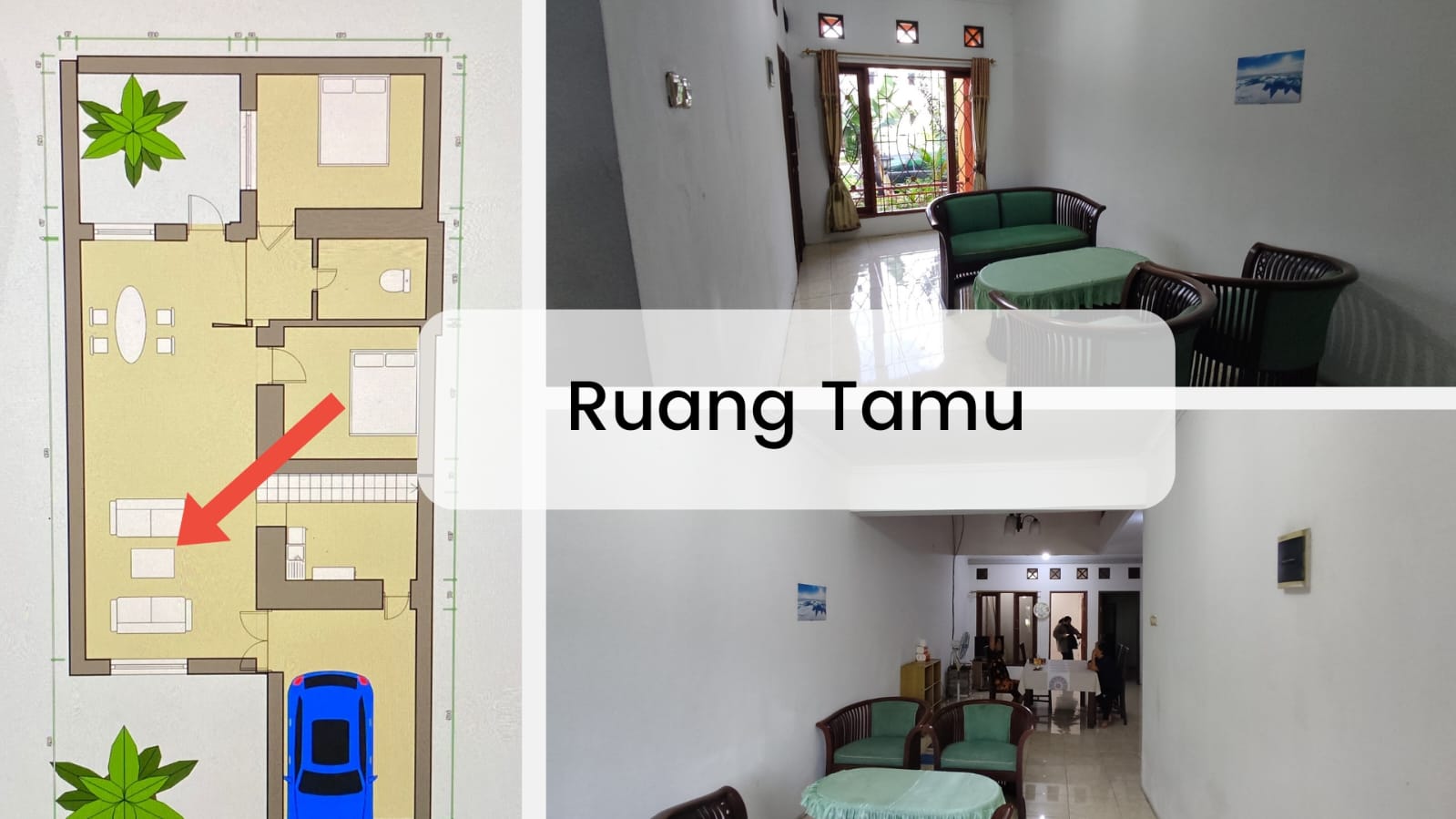 Rumah Disewakan Semi Furnished di Meadow Green Lippo Cikarang